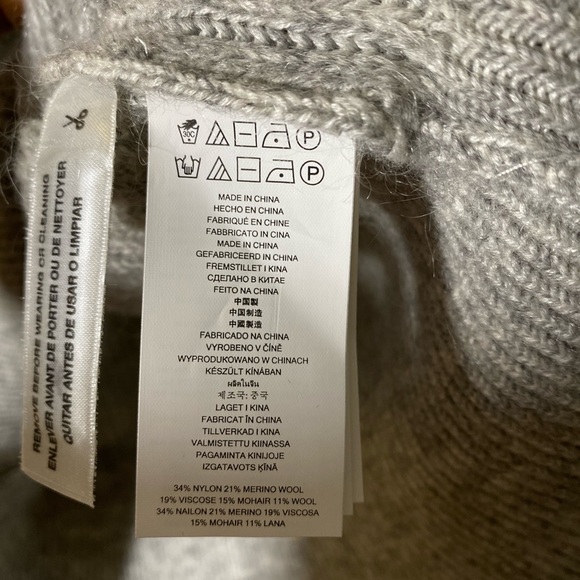 Michael Kors | Wool mohair crew neck sweater knitted dress - Picture 5 of 7